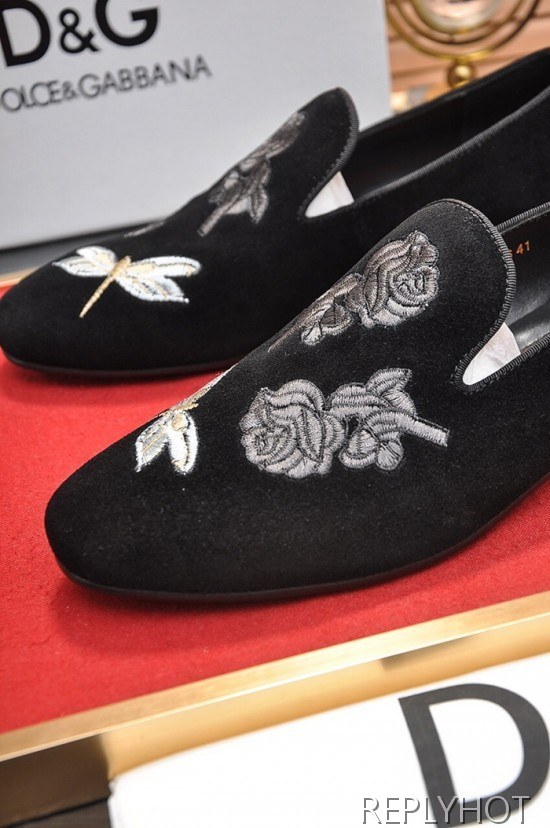 Dolce&Gabbana 2020 Mens Leather Loafer