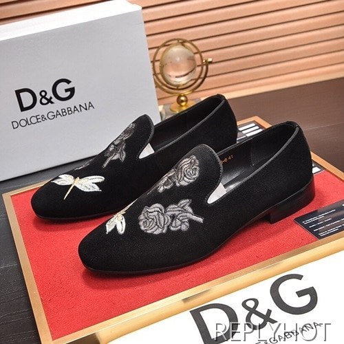 Dolce&Gabbana 2020 Mens Leather Loafer
