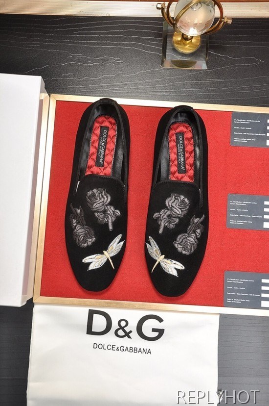 Dolce&Gabbana 2020 Mens Leather Loafer