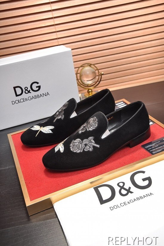 Dolce&Gabbana 2020 Mens Leather Loafer