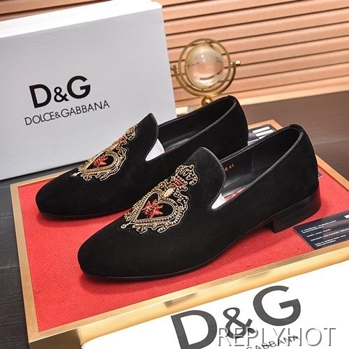 Dolce&Gabbana 2020 Mens Leather Loafer