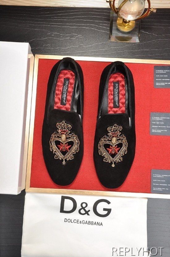 Dolce&Gabbana 2020 Mens Leather Loafer