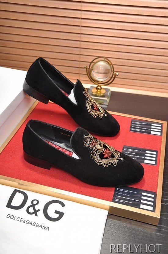 Dolce&Gabbana 2020 Mens Leather Loafer