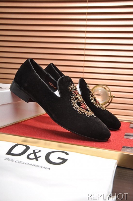 Dolce&Gabbana 2020 Mens Leather Loafer
