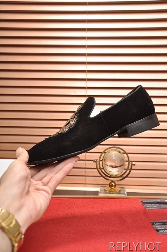 Dolce&Gabbana 2020 Mens Leather Loafer