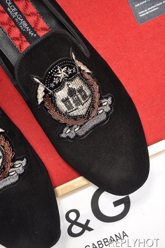 Dolce&Gabbana 2020 Mens Leather Loafer