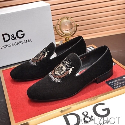 Dolce&Gabbana 2020 Mens Leather Loafer