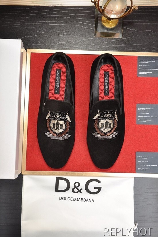 Dolce&Gabbana 2020 Mens Leather Loafer