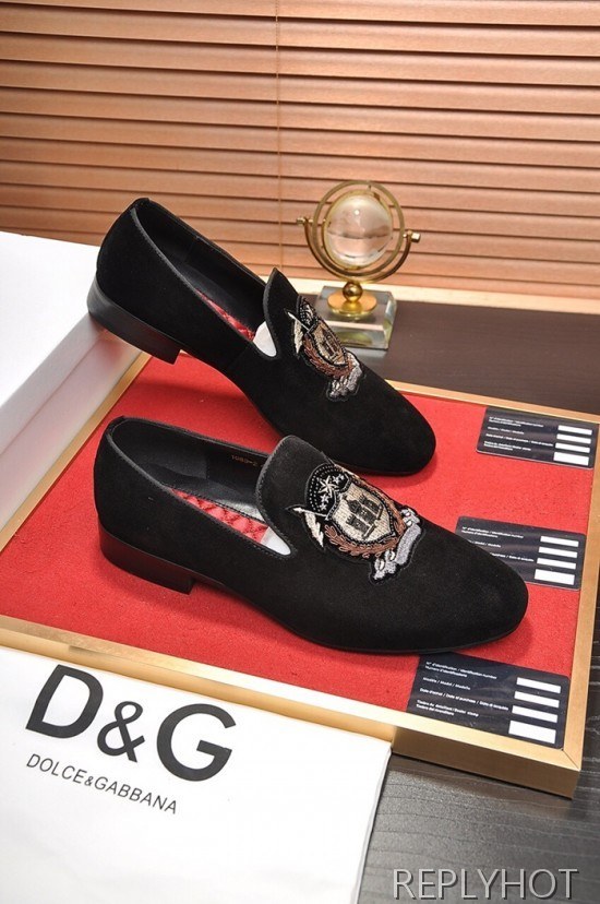 Dolce&Gabbana 2020 Mens Leather Loafer