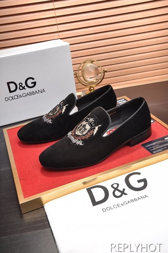 Dolce&Gabbana 2020 Mens Leather Loafer