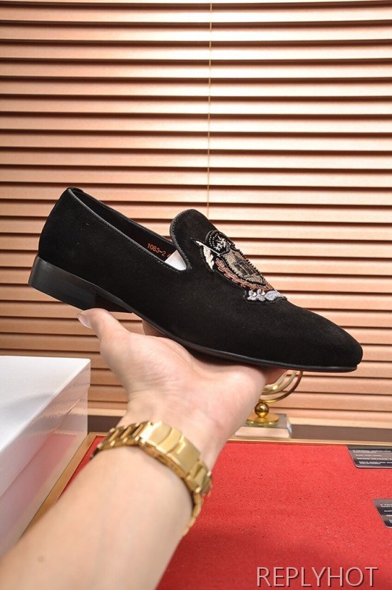 Dolce&Gabbana 2020 Mens Leather Loafer