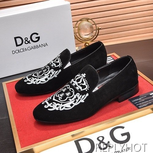 Dolce&Gabbana 2020 Mens Leather Loafer