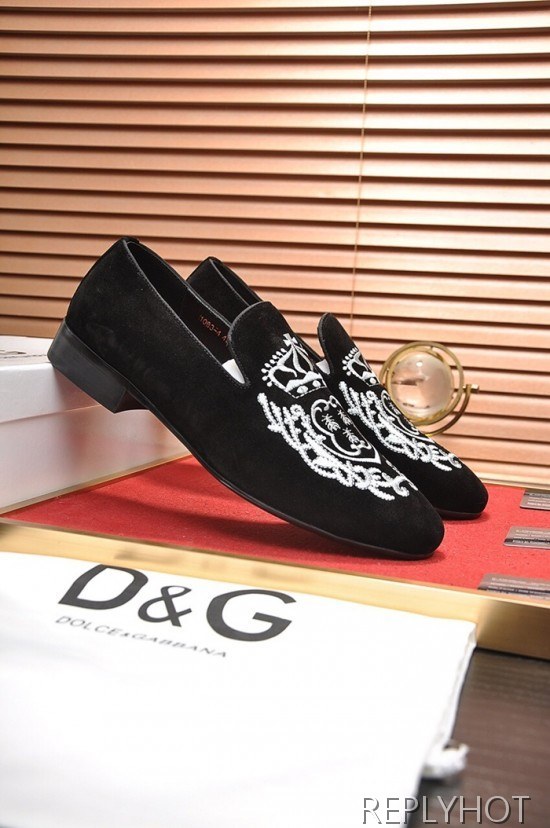 Dolce&Gabbana 2020 Mens Leather Loafer