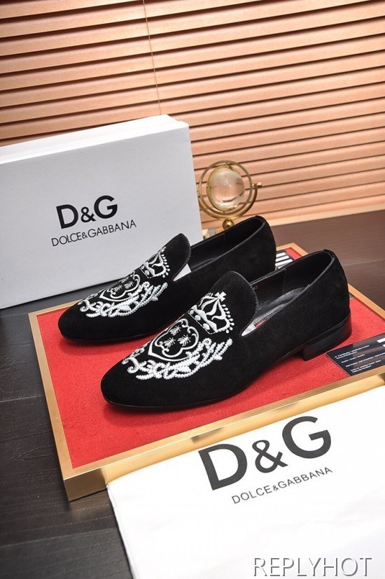 Dolce&Gabbana 2020 Mens Leather Loafer