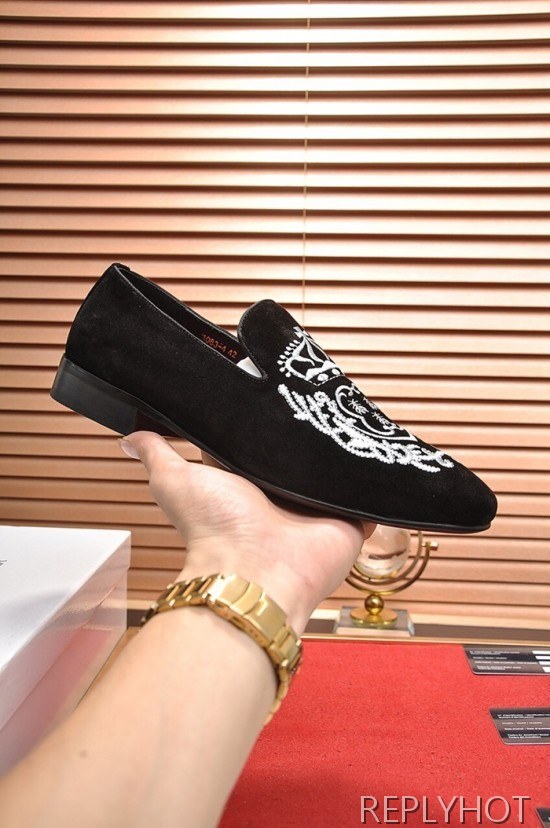 Dolce&Gabbana 2020 Mens Leather Loafer