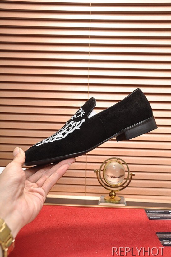 Dolce&Gabbana 2020 Mens Leather Loafer