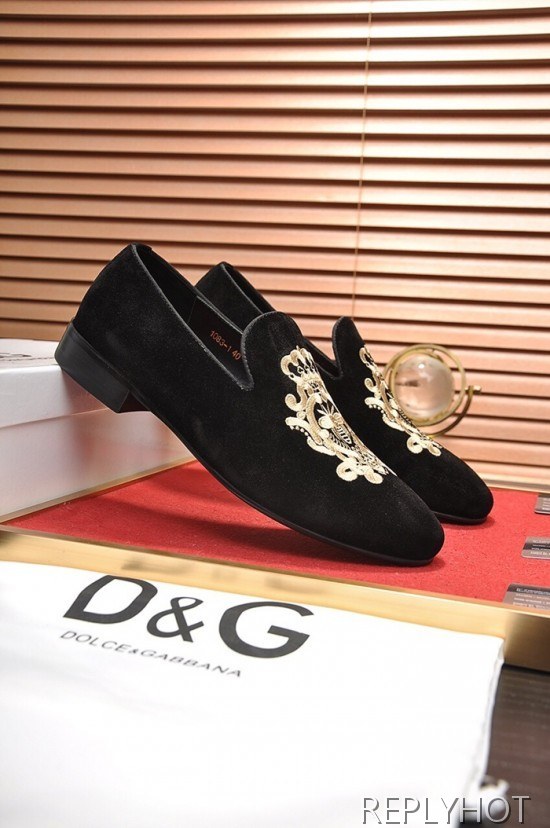 Dolce&Gabbana 2020 Mens Leather Loafer