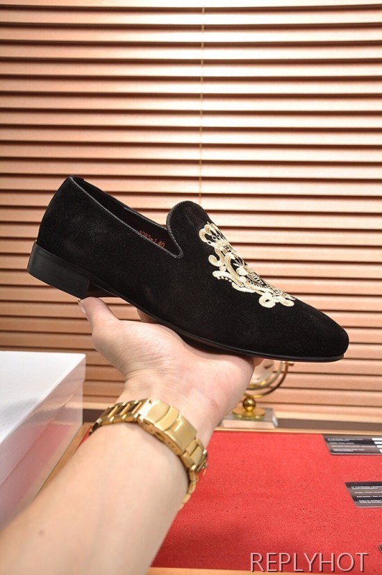 Dolce&Gabbana 2020 Mens Leather Loafer