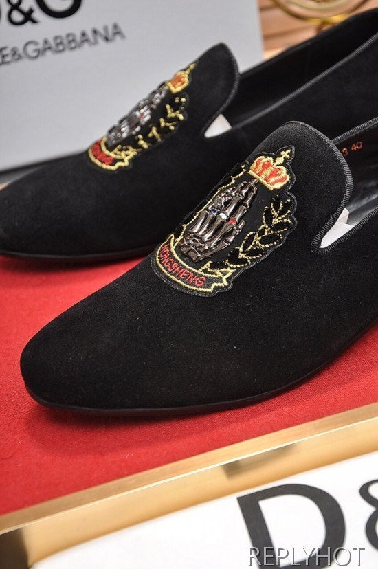 Dolce&Gabbana 2020 Mens Leather Loafer