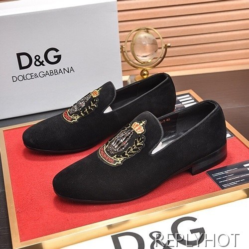 Dolce&Gabbana 2020 Mens Leather Loafer
