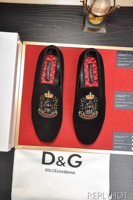 Dolce&Gabbana 2020 Mens Leather Loafer