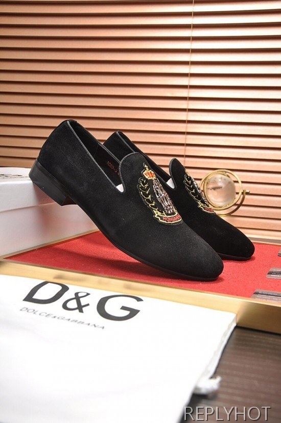 Dolce&Gabbana 2020 Mens Leather Loafer