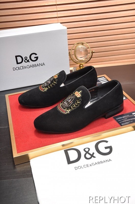 Dolce&Gabbana 2020 Mens Leather Loafer