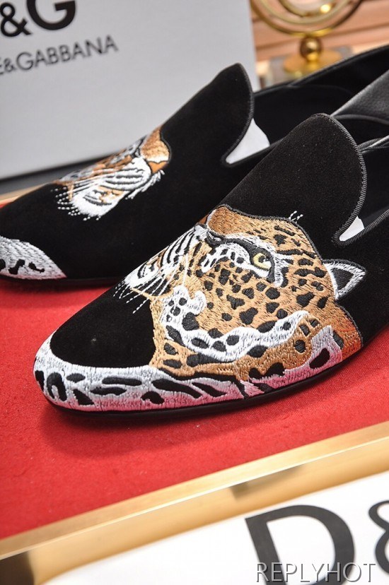 Dolce&Gabbana 2020 Mens Leather Loafer