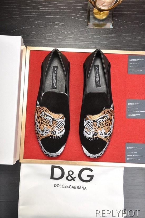 Dolce&Gabbana 2020 Mens Leather Loafer
