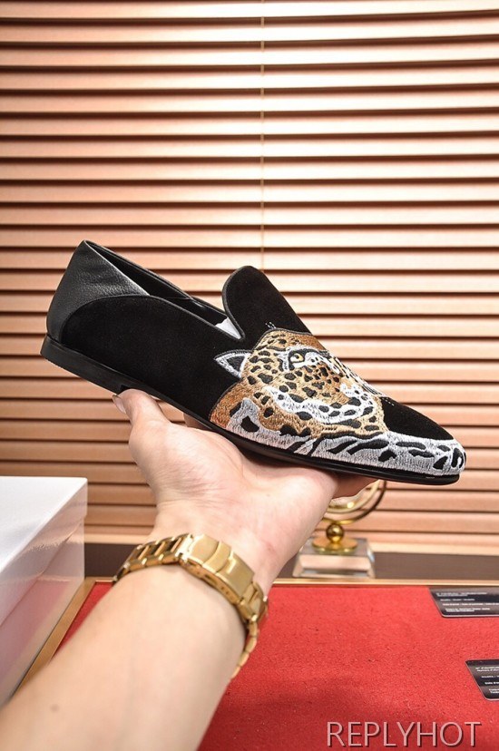 Dolce&Gabbana 2020 Mens Leather Loafer