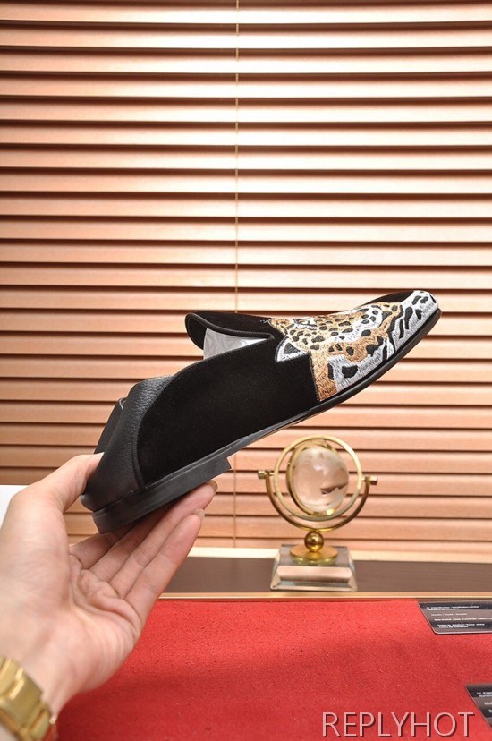 Dolce&Gabbana 2020 Mens Leather Loafer