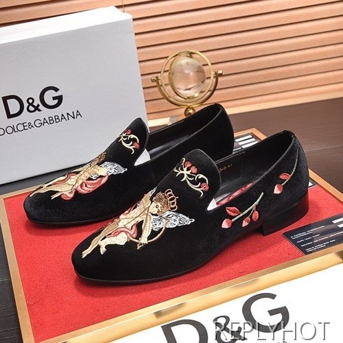Dolce&Gabbana 2020 Mens Leather Loafer