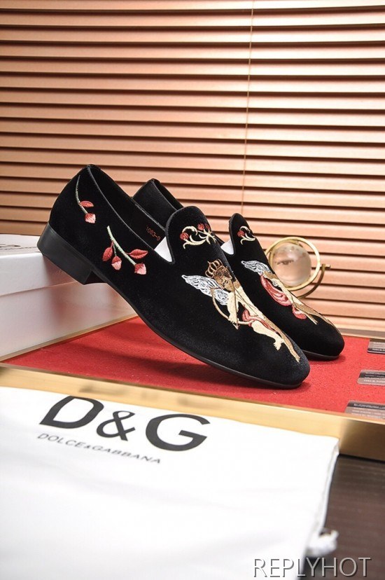 Dolce&Gabbana 2020 Mens Leather Loafer