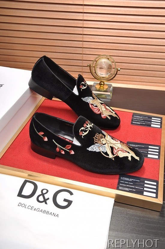 Dolce&Gabbana 2020 Mens Leather Loafer