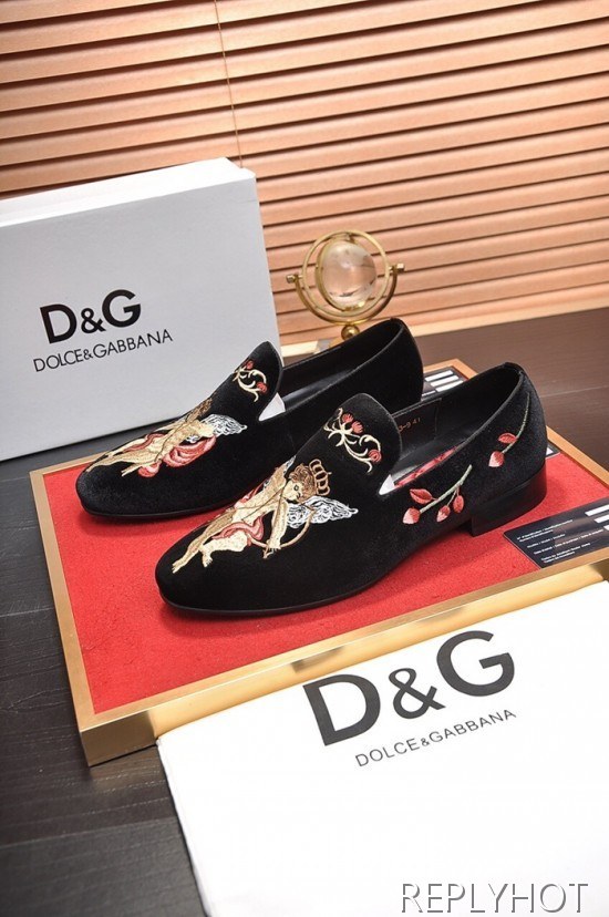 Dolce&Gabbana 2020 Mens Leather Loafer