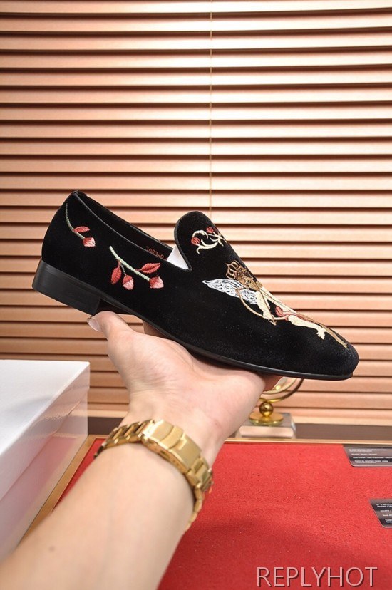 Dolce&Gabbana 2020 Mens Leather Loafer