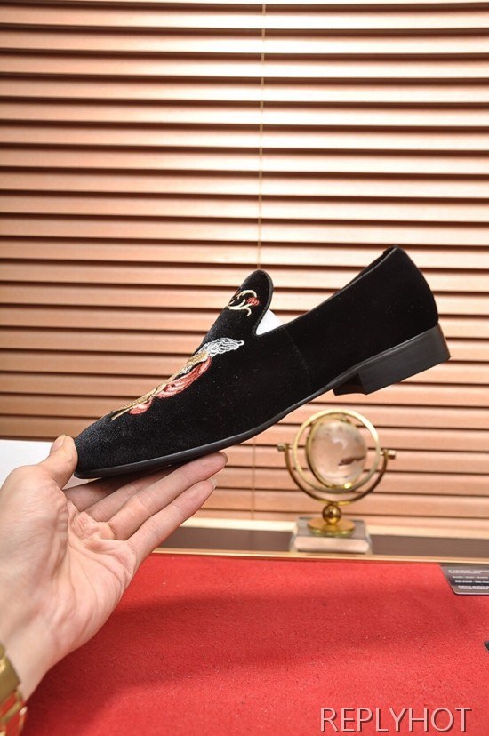 Dolce&Gabbana 2020 Mens Leather Loafer