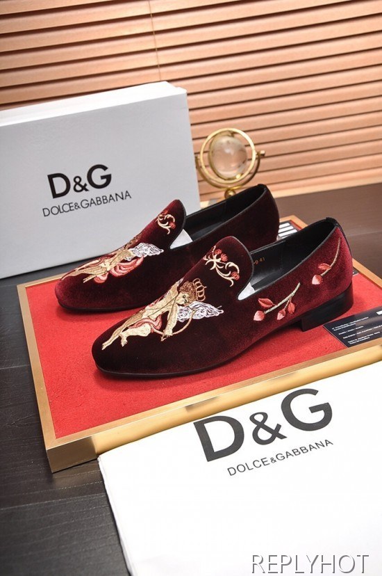 Dolce&Gabbana 2020 Mens Leather Loafer