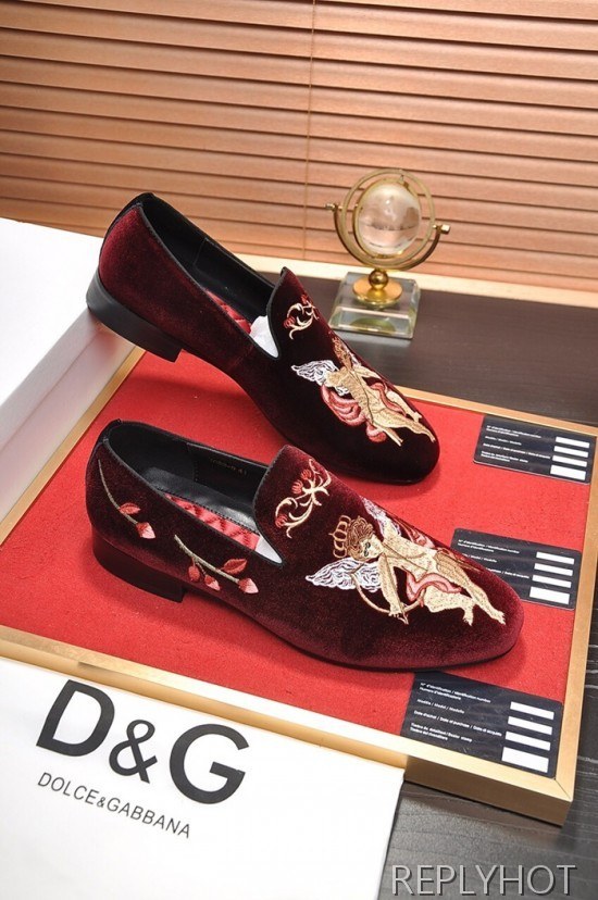 Dolce&Gabbana 2020 Mens Leather Loafer