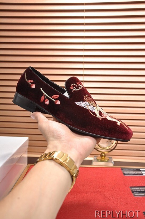 Dolce&Gabbana 2020 Mens Leather Loafer