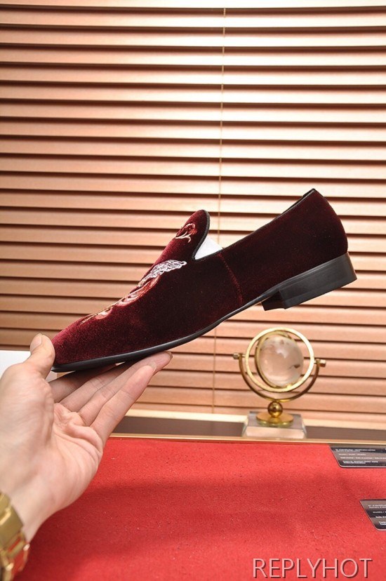 Dolce&Gabbana 2020 Mens Leather Loafer