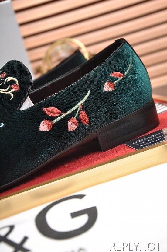 Dolce&Gabbana 2020 Mens Leather Loafer