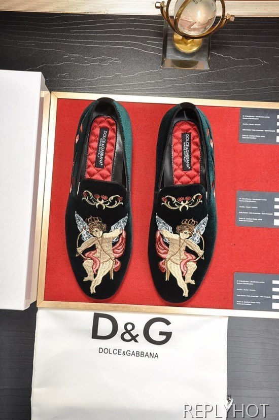 Dolce&Gabbana 2020 Mens Leather Loafer