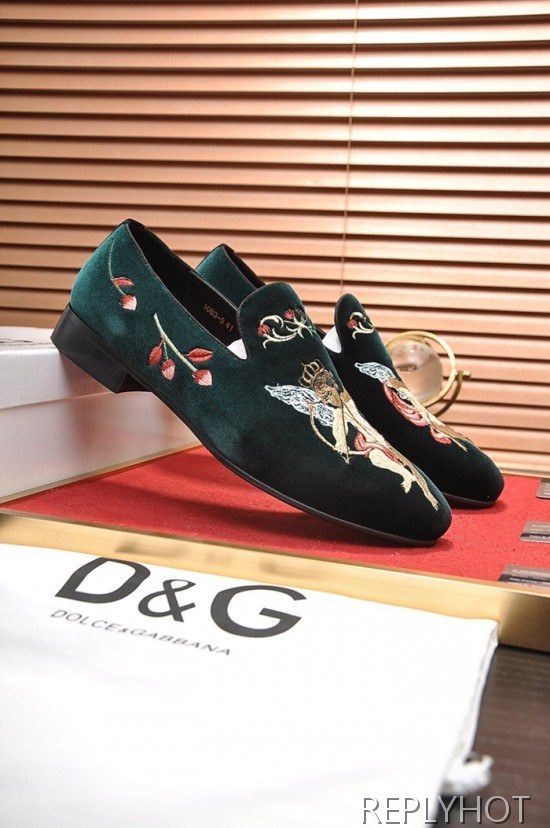 Dolce&Gabbana 2020 Mens Leather Loafer