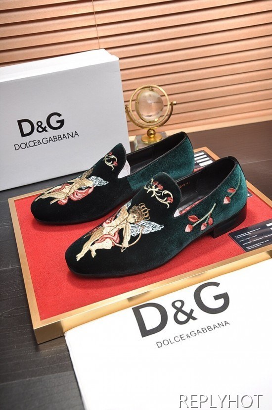 Dolce&Gabbana 2020 Mens Leather Loafer