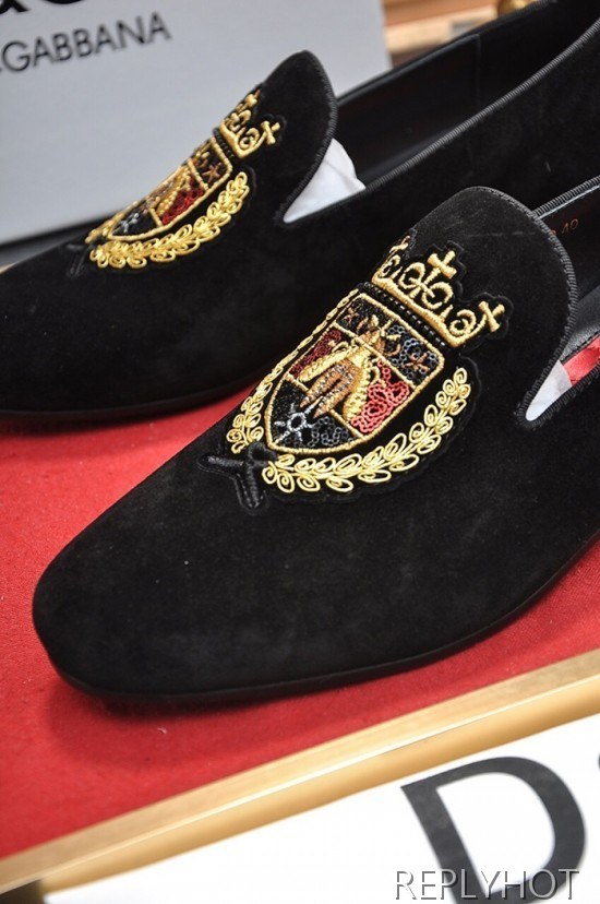 Dolce&Gabbana 2020 Mens Leather Loafer