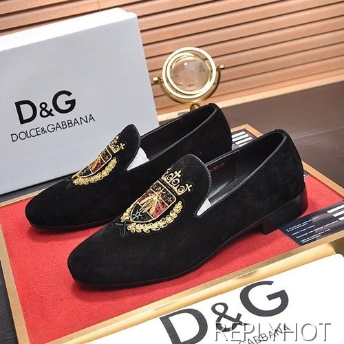 Dolce&Gabbana 2020 Mens Leather Loafer
