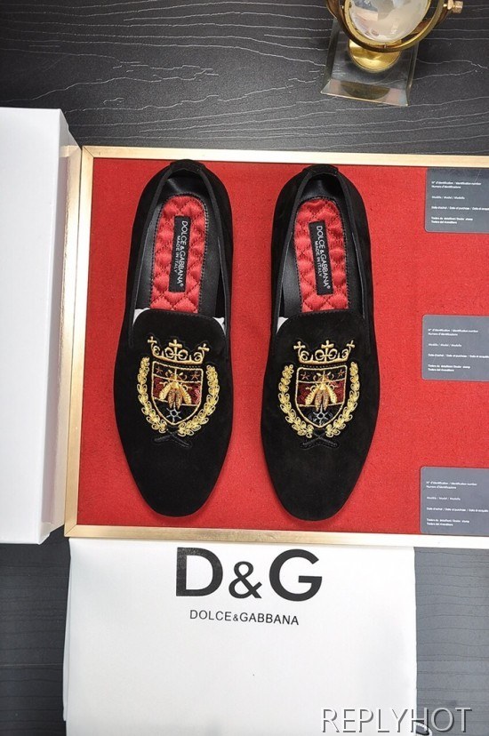 Dolce&Gabbana 2020 Mens Leather Loafer