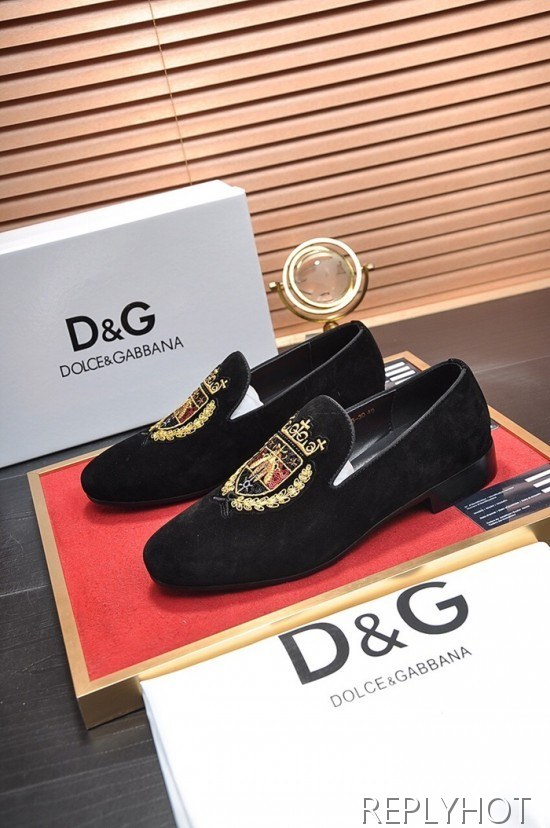 Dolce&Gabbana 2020 Mens Leather Loafer