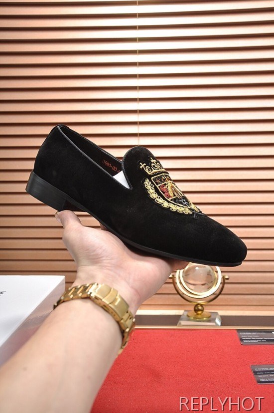 Dolce&Gabbana 2020 Mens Leather Loafer